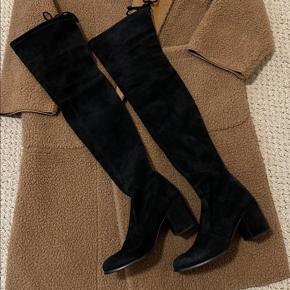Stuart Weitzman TIELAND Over-the-Knee Boot - Picture 7 of 16